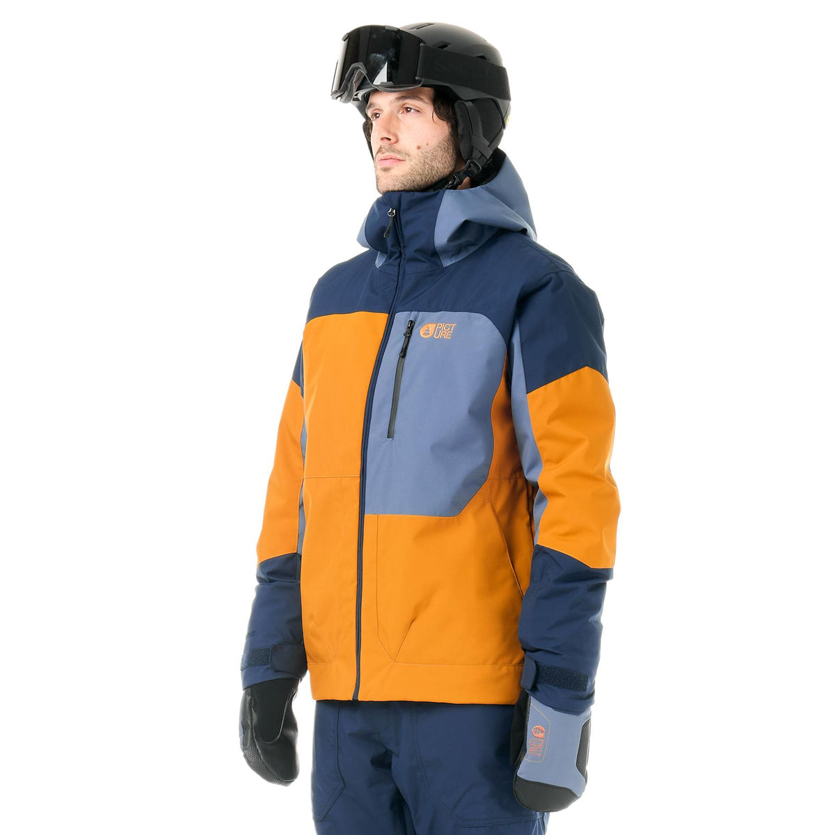 Picture Nitric Mens Jacket Camel Coffee