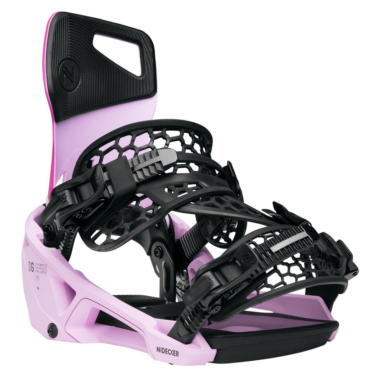 Nidecker Supermatic OG Step-In Snowboard Bindings Milkshake 2027