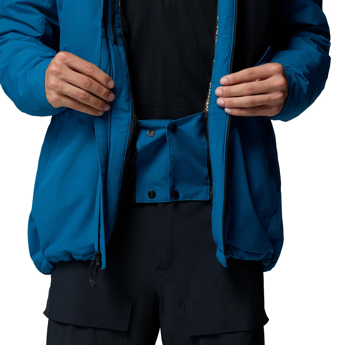 Columbia Winter District III Mens Jacket Phoenix Blue / Black