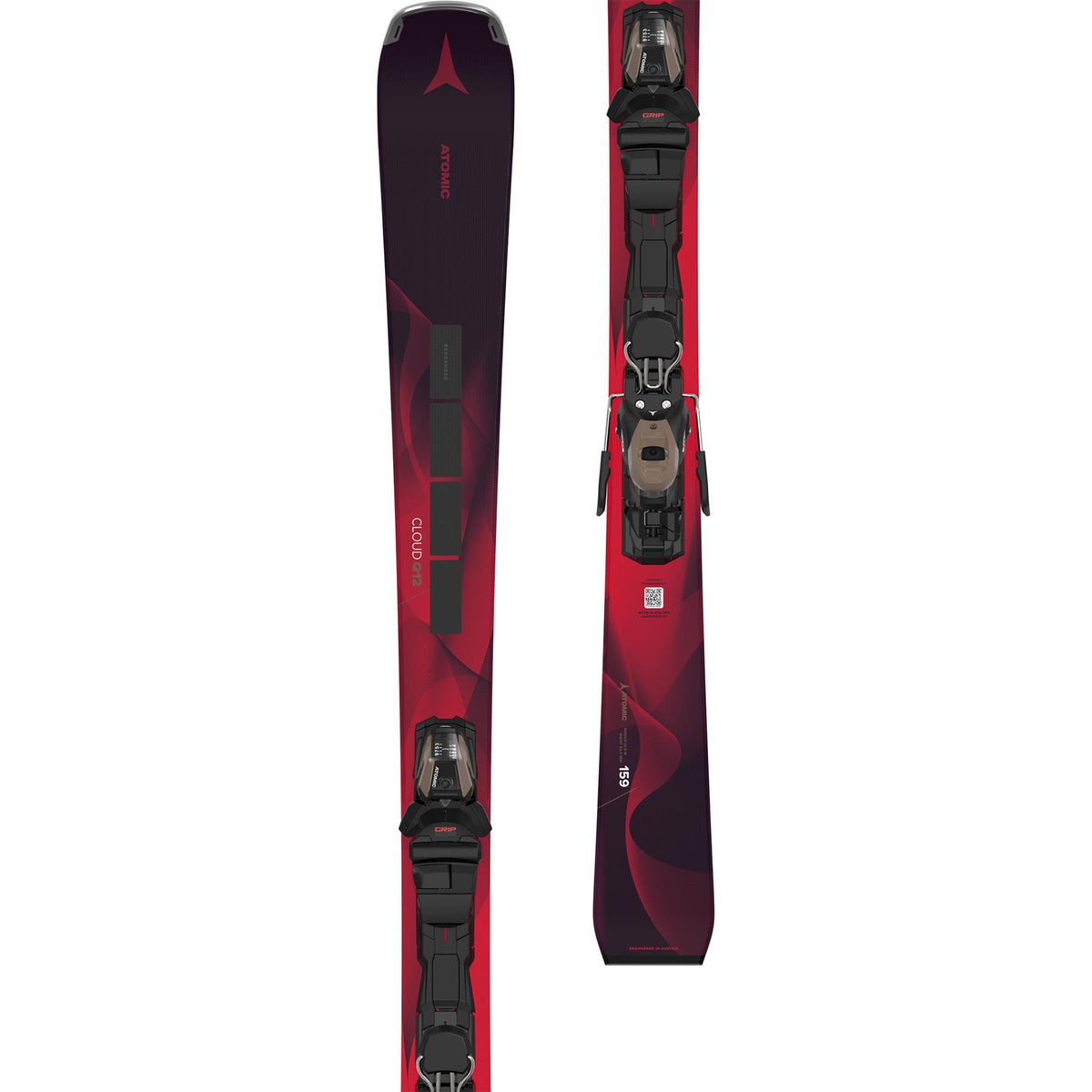 Atomic Cloud Q12 Revoshock C Womens Skis + M10 Bindings 2026