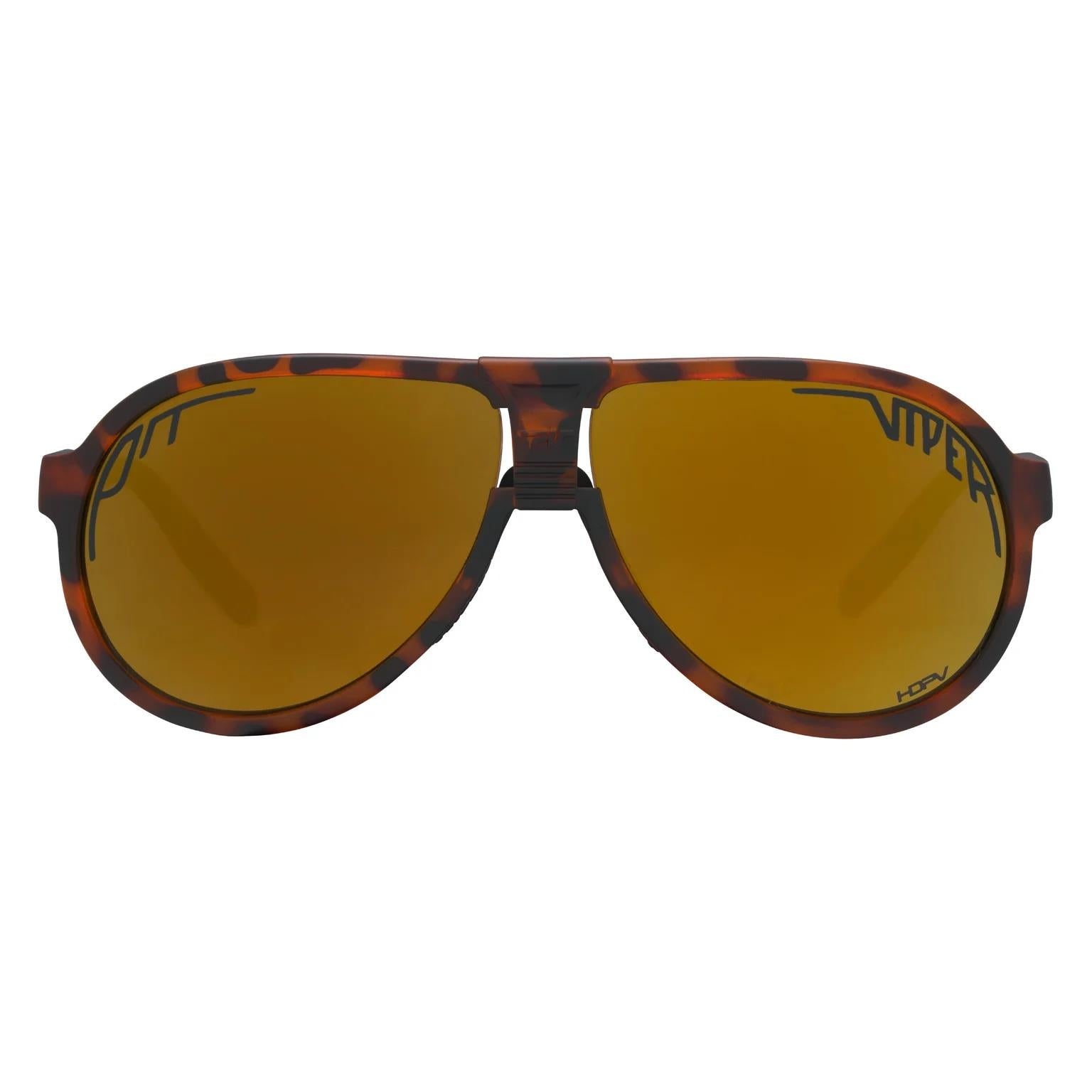 Pit Viper The Landlocked Jethawk Sunglasses - HDPV Polarized Gold Lens