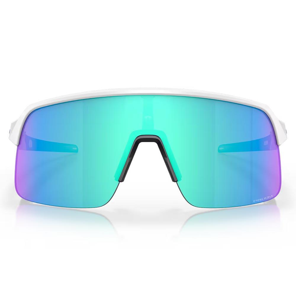 Oakley Sutro Lite Sunglasses Matte White - Prizm Sapphire Lens