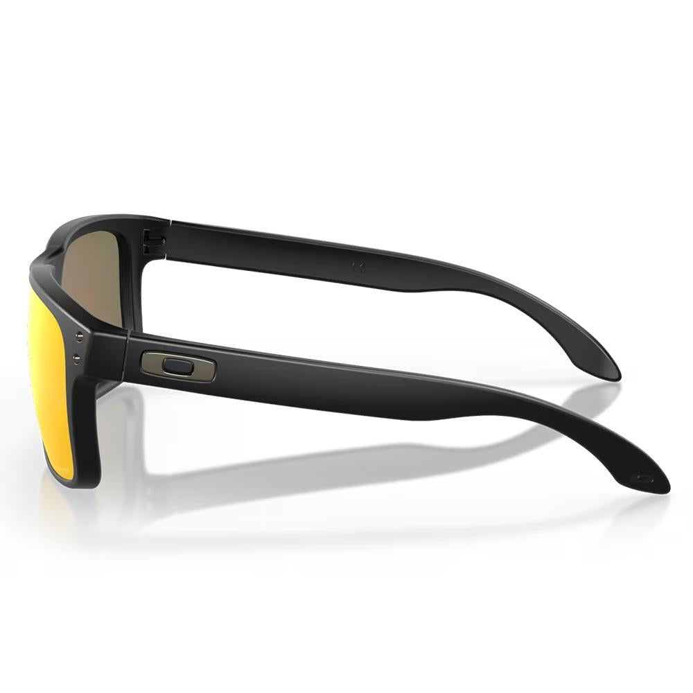 Oakley Holbrook Sunglasses Matte Black - Prizm Ruby Lens