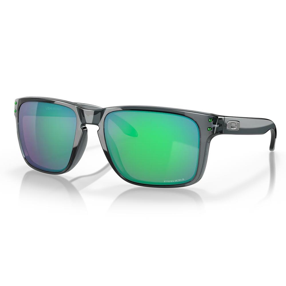 Oakley Holbrook XL Sunglasses Crystal Black - Prizm Jade Lens