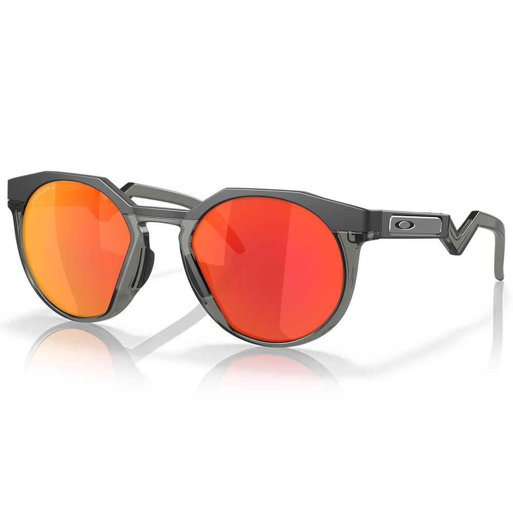 Oakley HSTN Sunglasses Matte Carbon - Prizm Ruby Lens