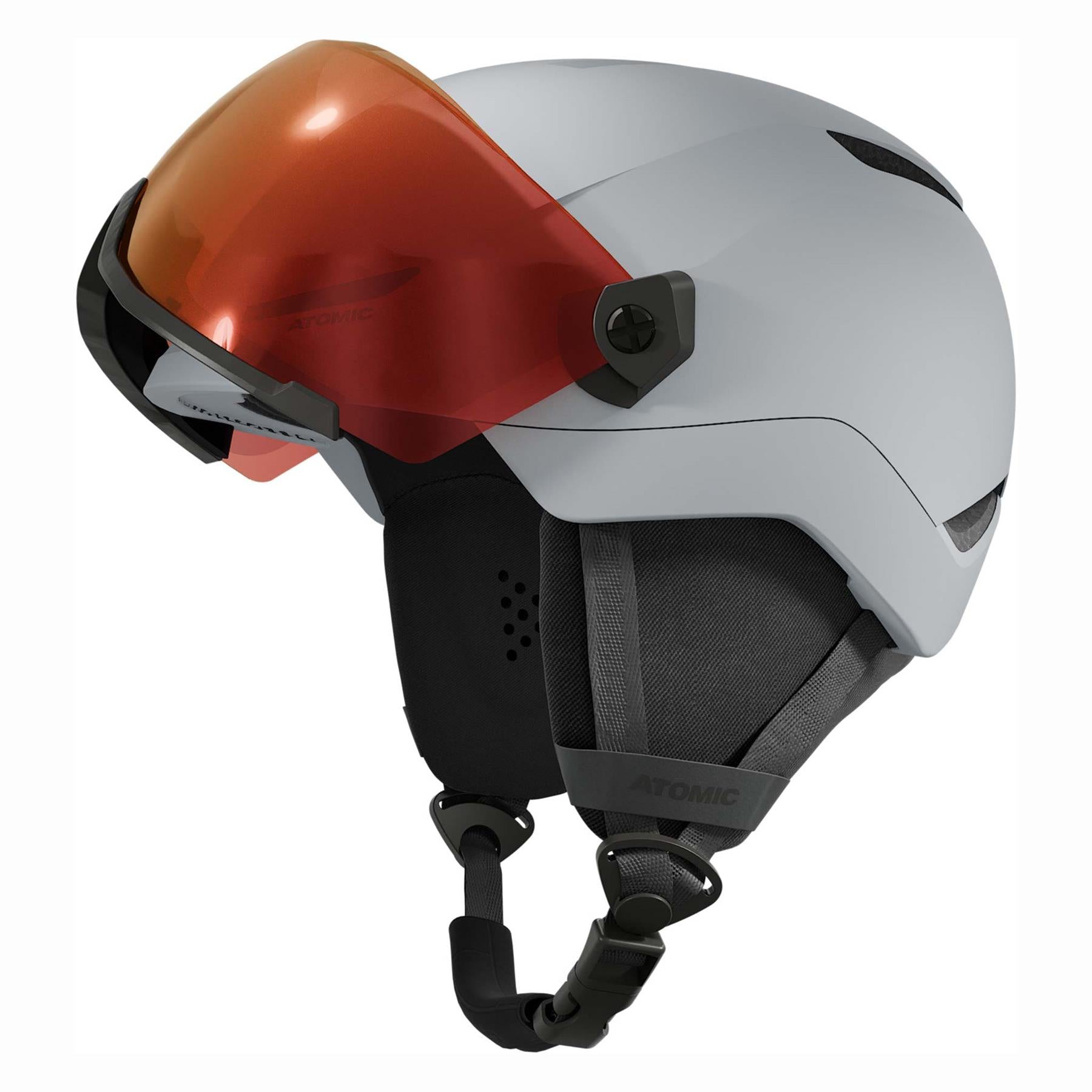 Atomic Revent Visor JR Junior Ski + Snowboard Helmet Gull Gray