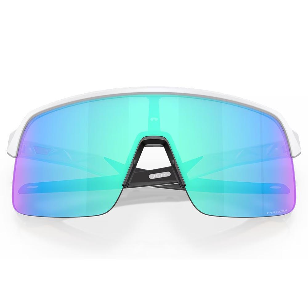 Oakley Sutro Lite Sunglasses Matte White - Prizm Sapphire Lens