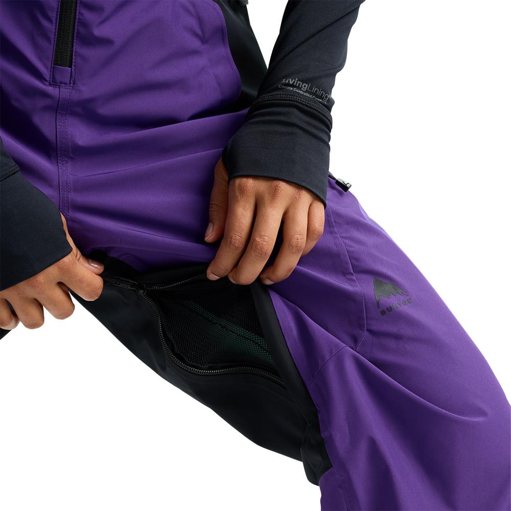 Burton Reserve GORE-TEX 2L Womens Bib Pants Prism Violet/True Black