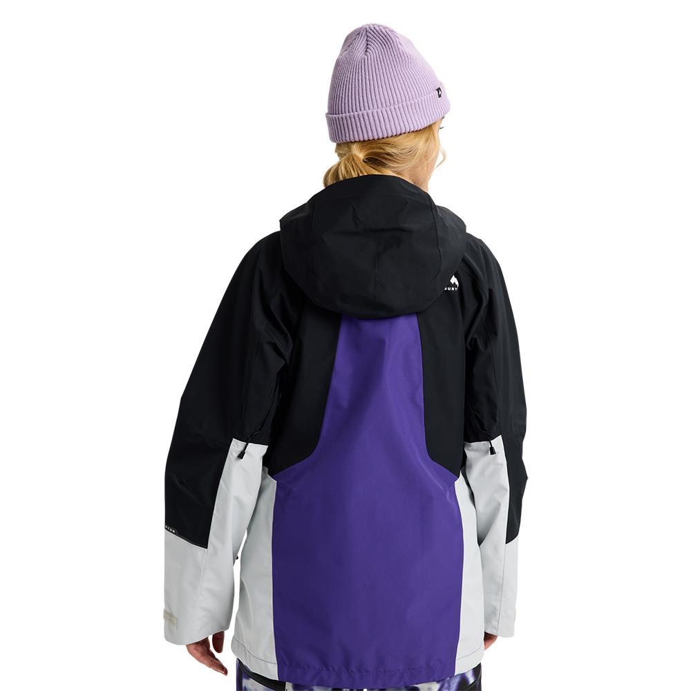 Burton Reserve GORE-TEX 2L Womens Jacket Prism Violet/True Black/Gray Cloud
