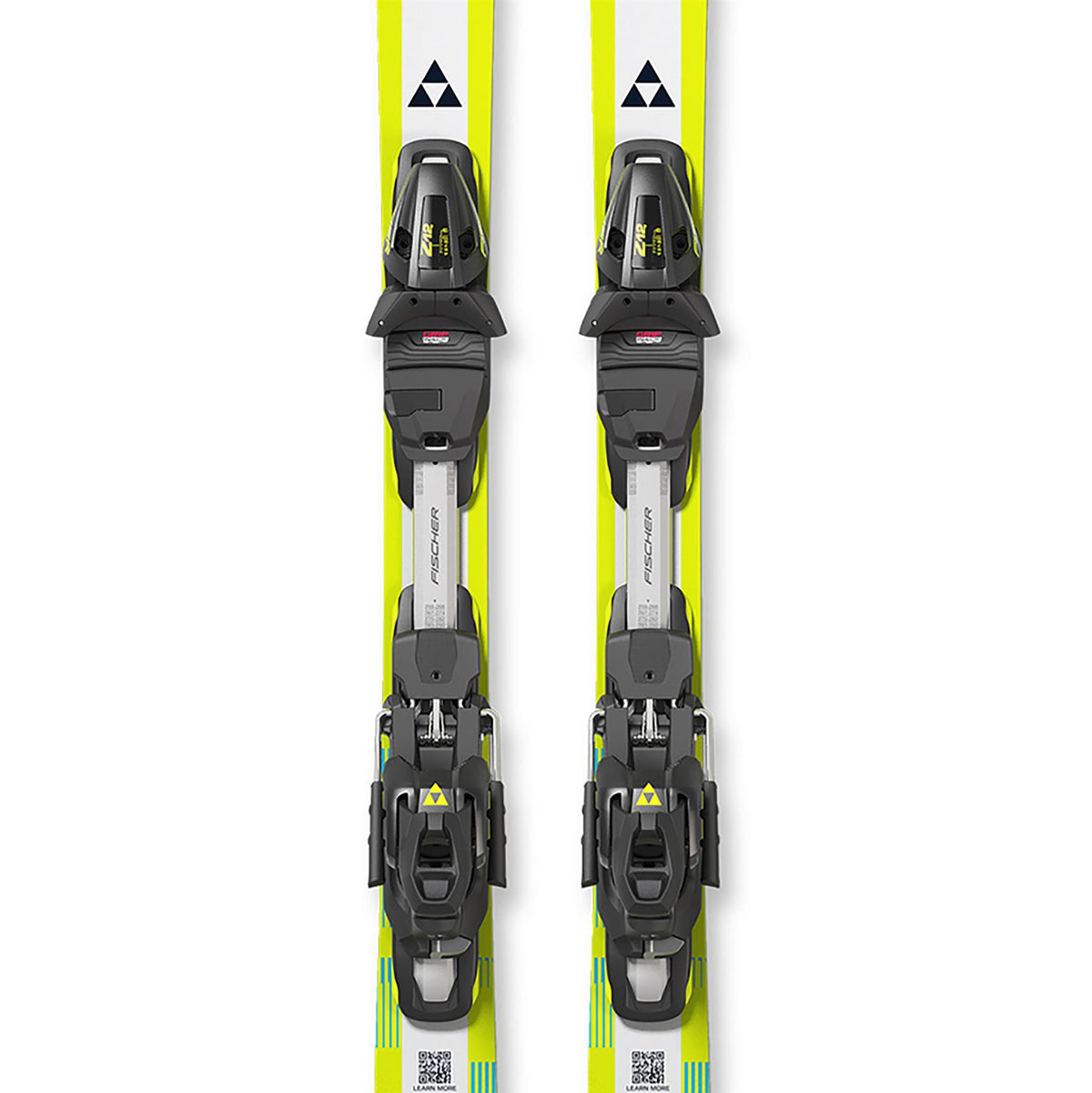 Fischer RC4 Noize ST Yellow Superflex Skis + RC4 Z12 GW Bindings 2027