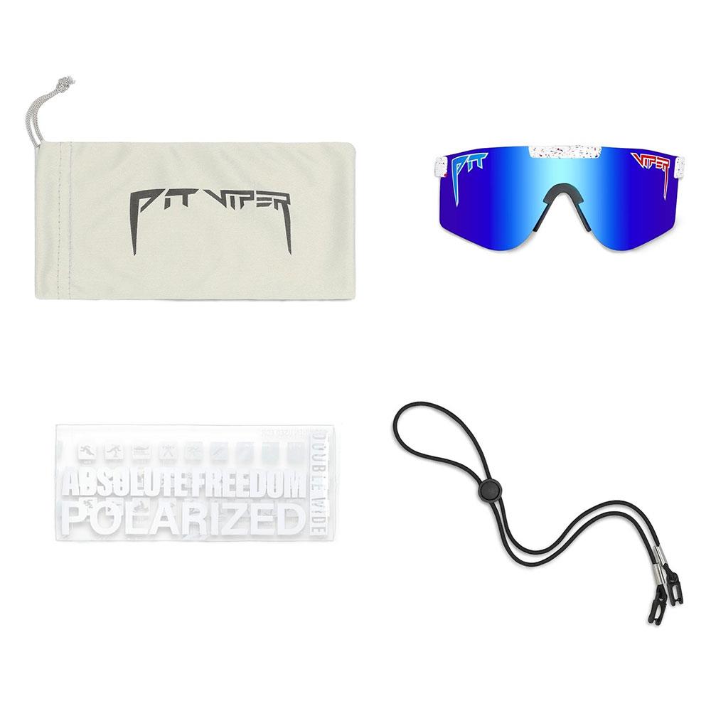 Pit Viper Originals DW Sunglasses The Absolute Freedom Polarized - Blue Lens
