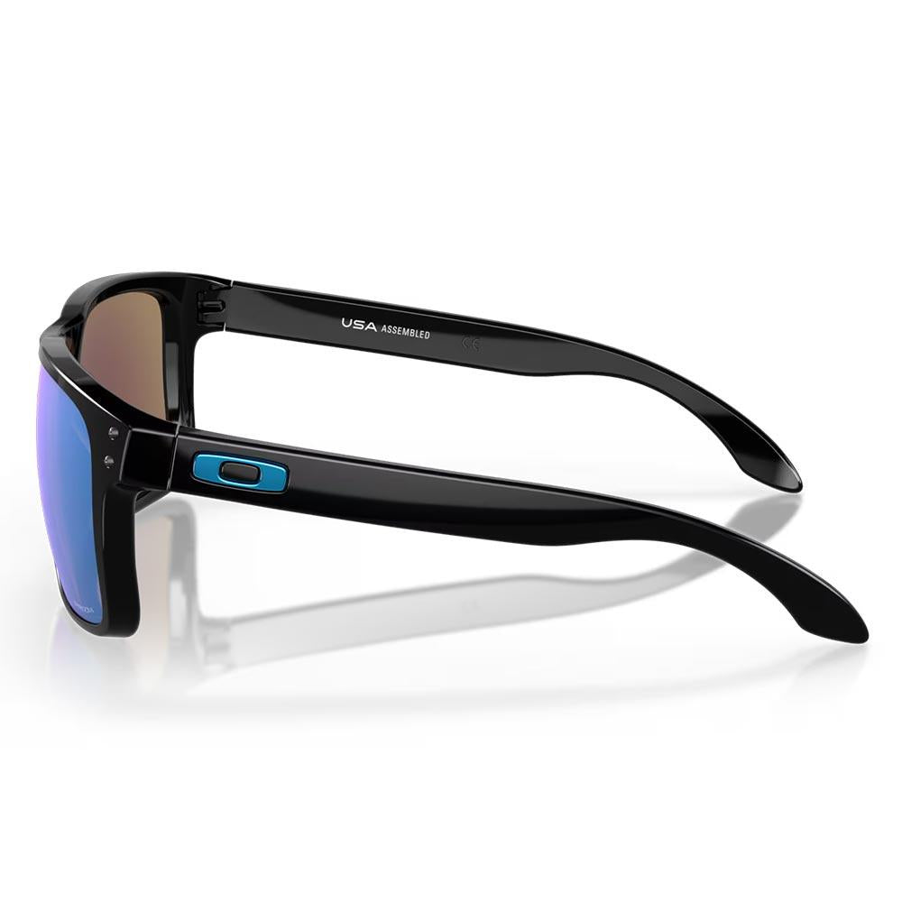 Oakley Holbrook XL Sunglasses Polished Black - Prizm Sapphire Lens