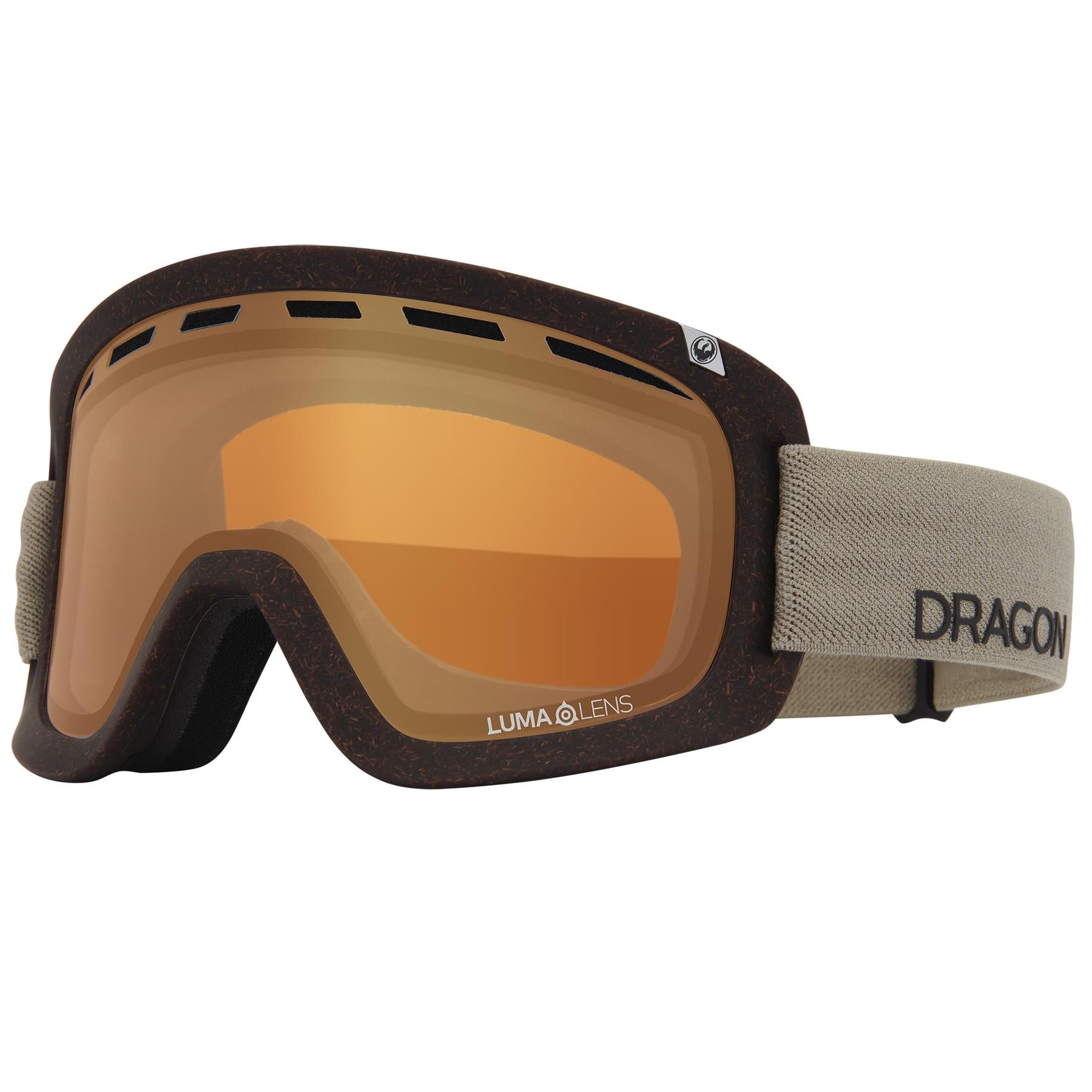 Dragon D1 OTG Goggles Raw Light - LL Midnight + LL Amber Lens