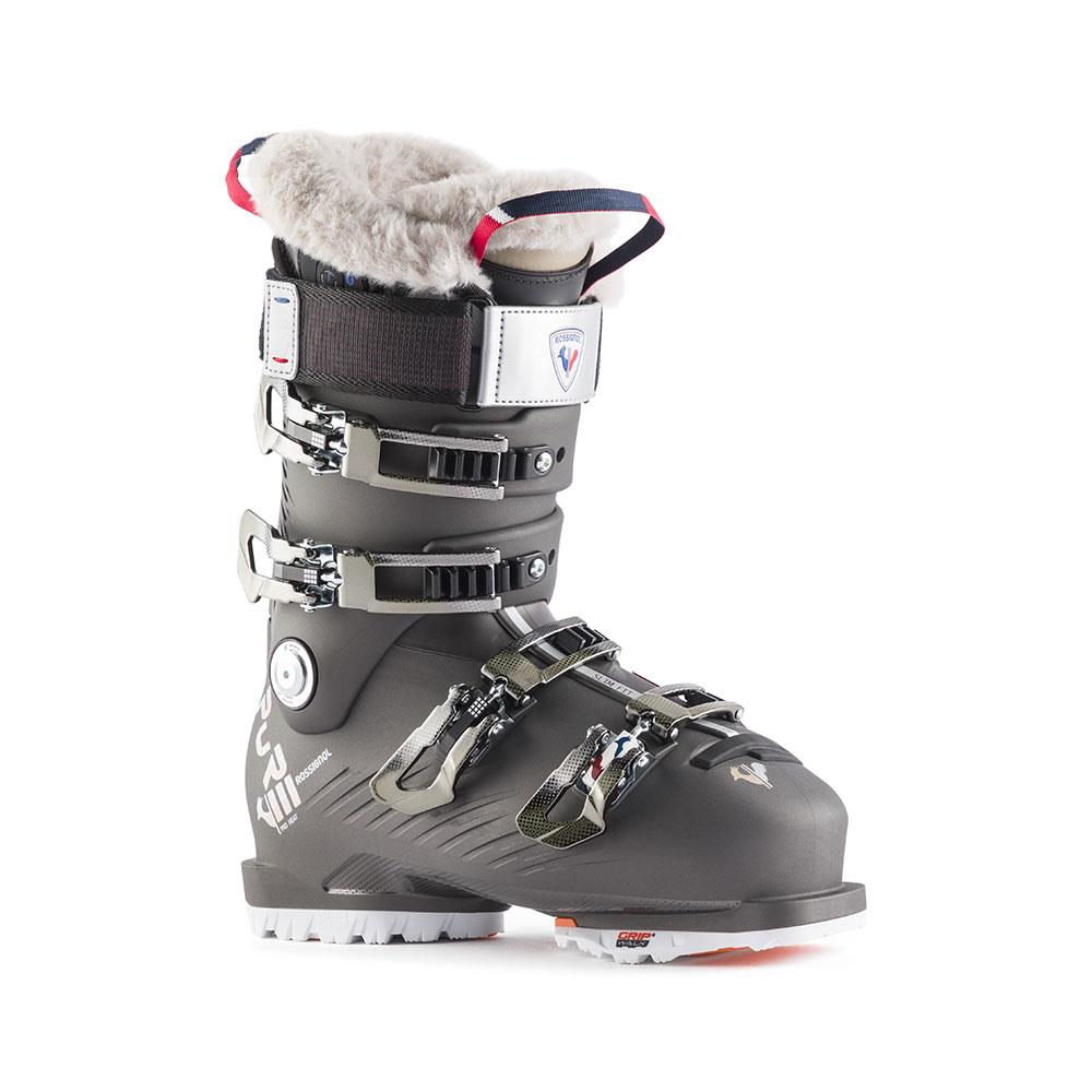 Rossignol Pure Pro Heat GW Womens Ski Boots Metal Gold/Grey 2024