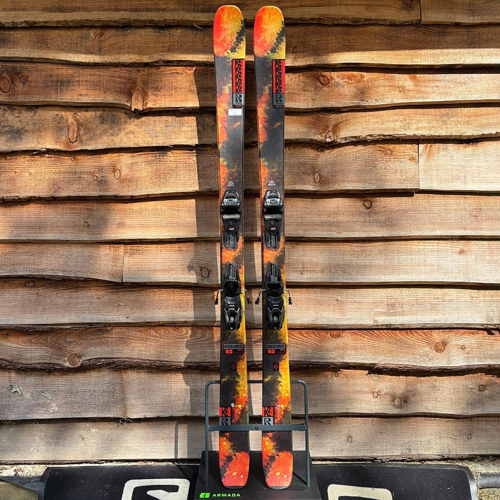 K2 Reckoner 92 Ex-Hire Skis + M3 11 GW Bindings 2026 179cm