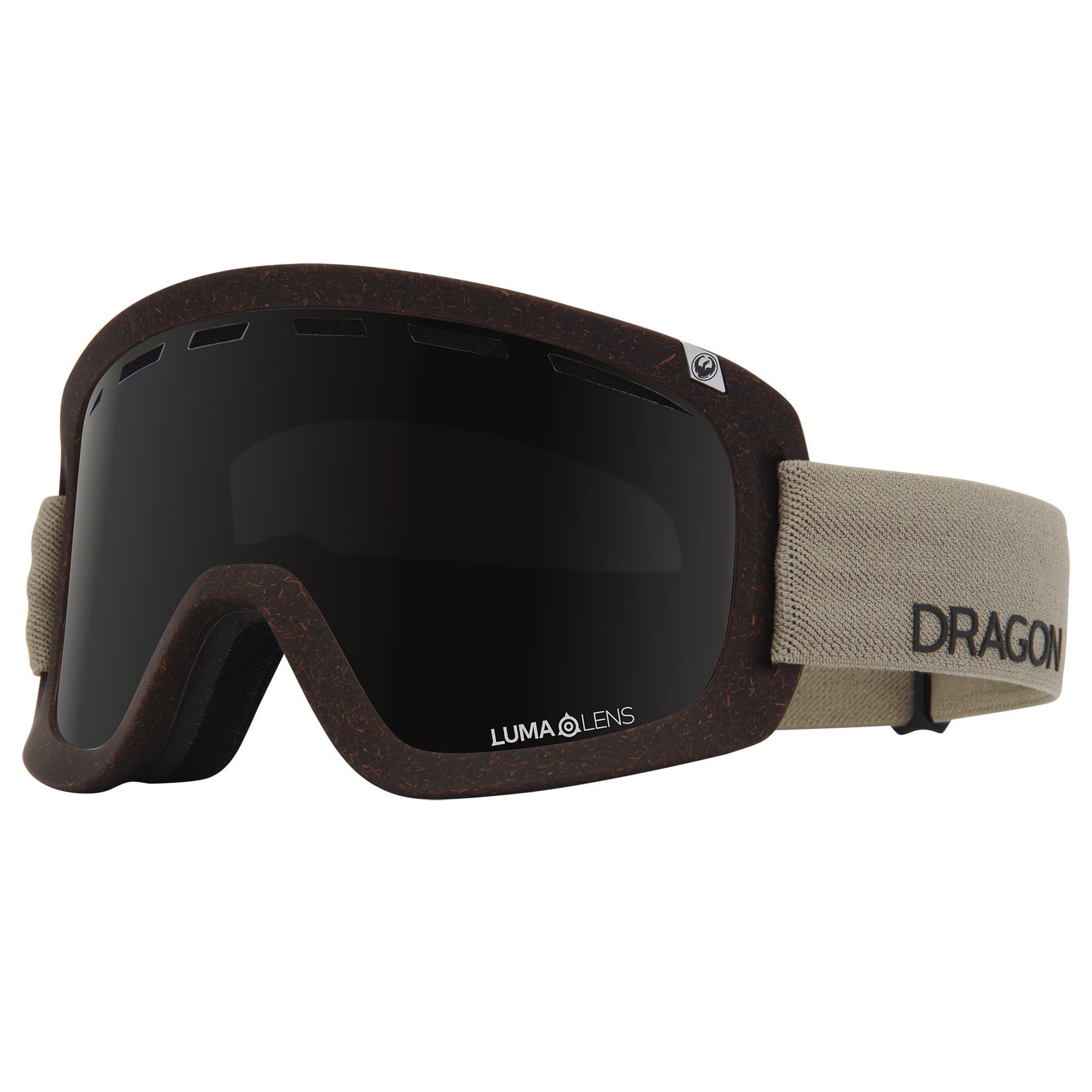 Dragon D1 OTG Goggles Raw Light - LL Midnight + LL Amber Lens