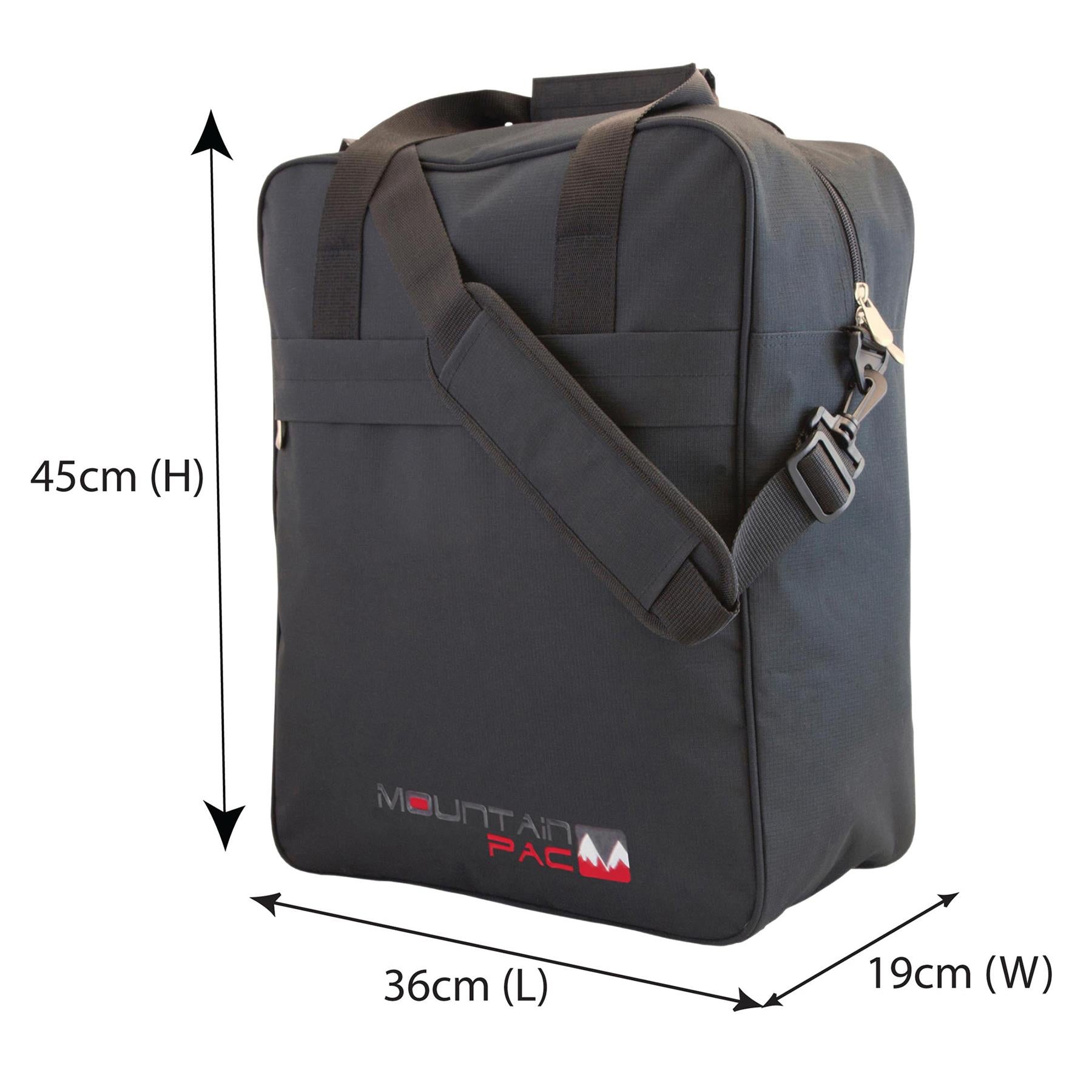 Snow Lab Boot + Helmet Bag Black