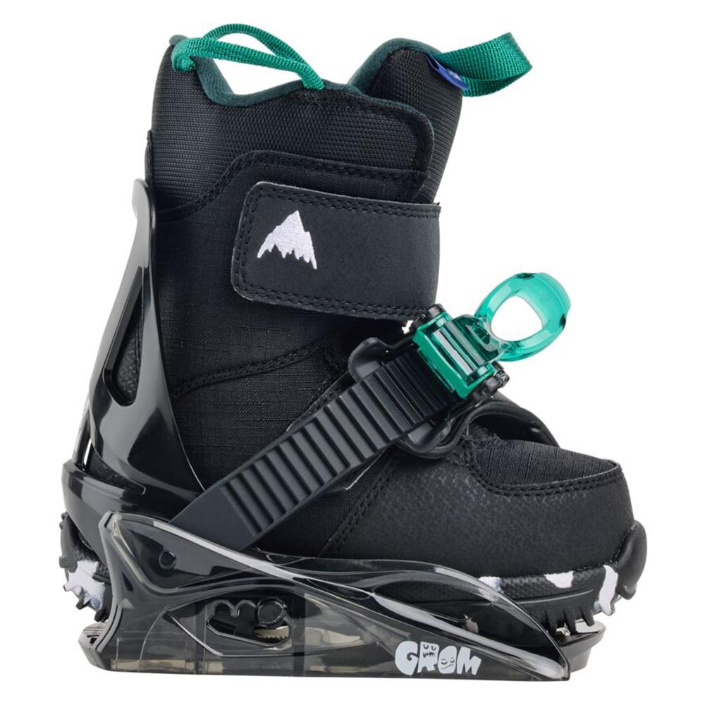 Burton Mini Grom Disc Kids Snowboard Bindings Black 2026