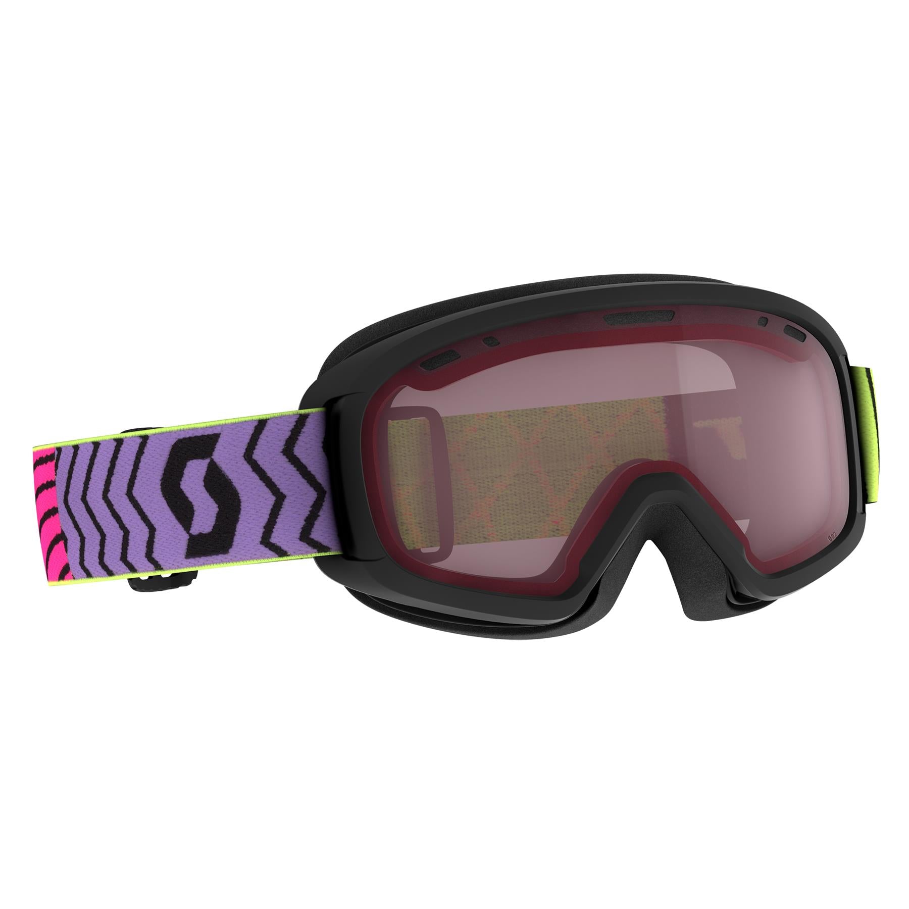 Scott JR Witty Junior Goggles Purple/Neon Pink - Enhancer Lens