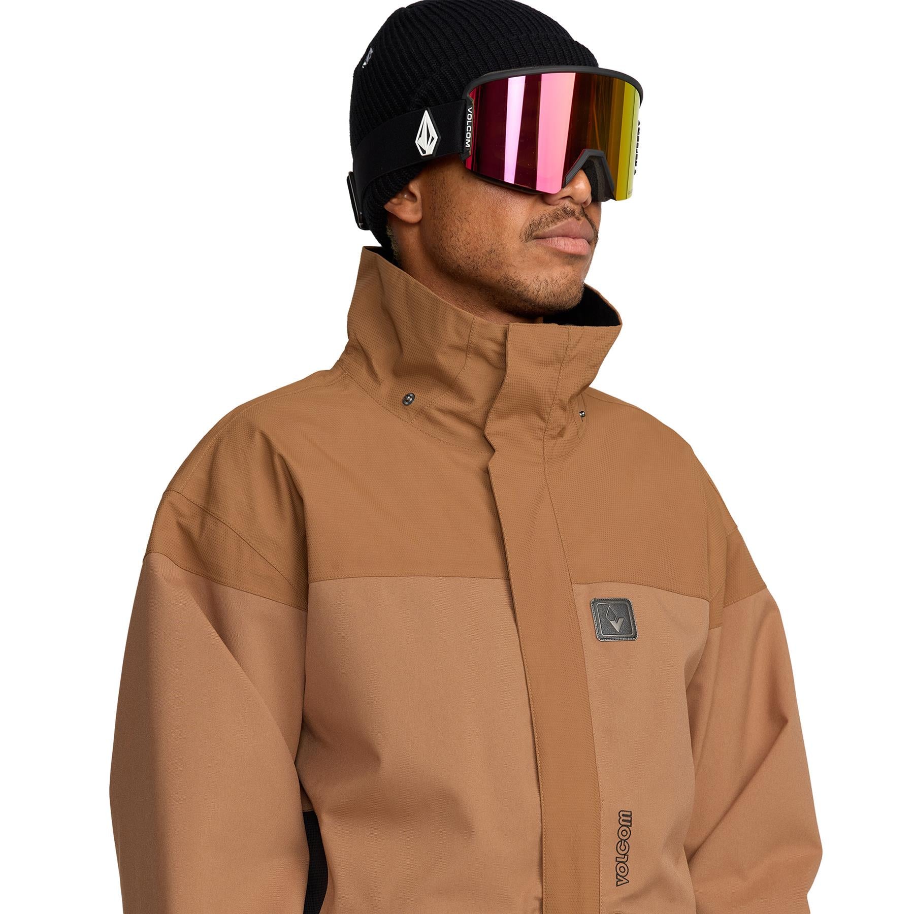 Volcom Kleveland Mens Jacket Terra Brown