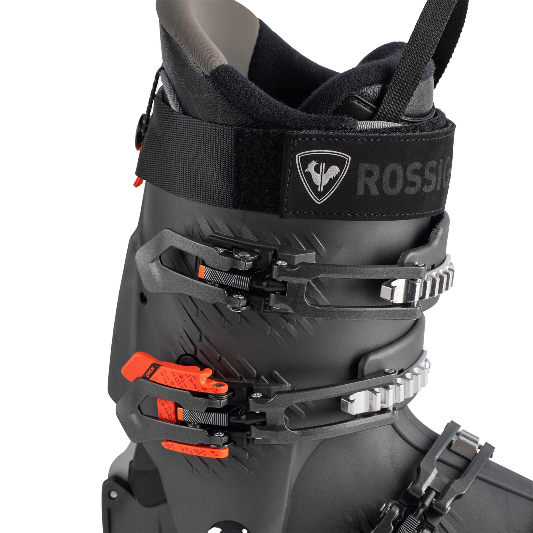 Rossignol Vizion 4B Pro 100 HV GW Mens Ski Boots Metal Grey 2026