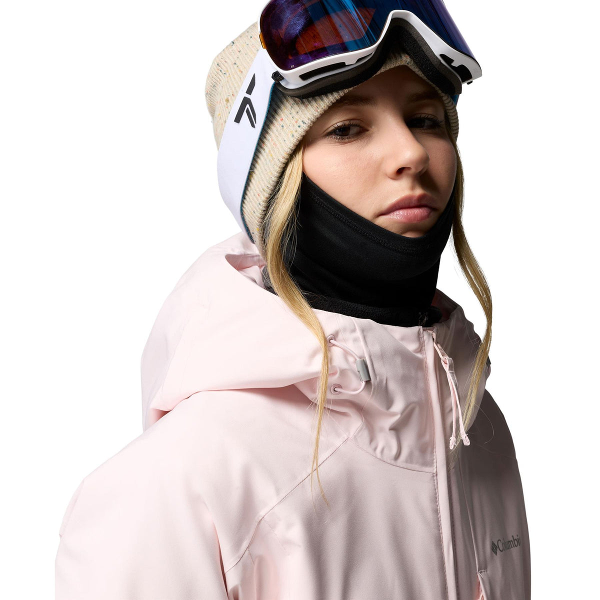 Columbia Ava Alpine Belted Insulated Womens Jacket Powder Pink