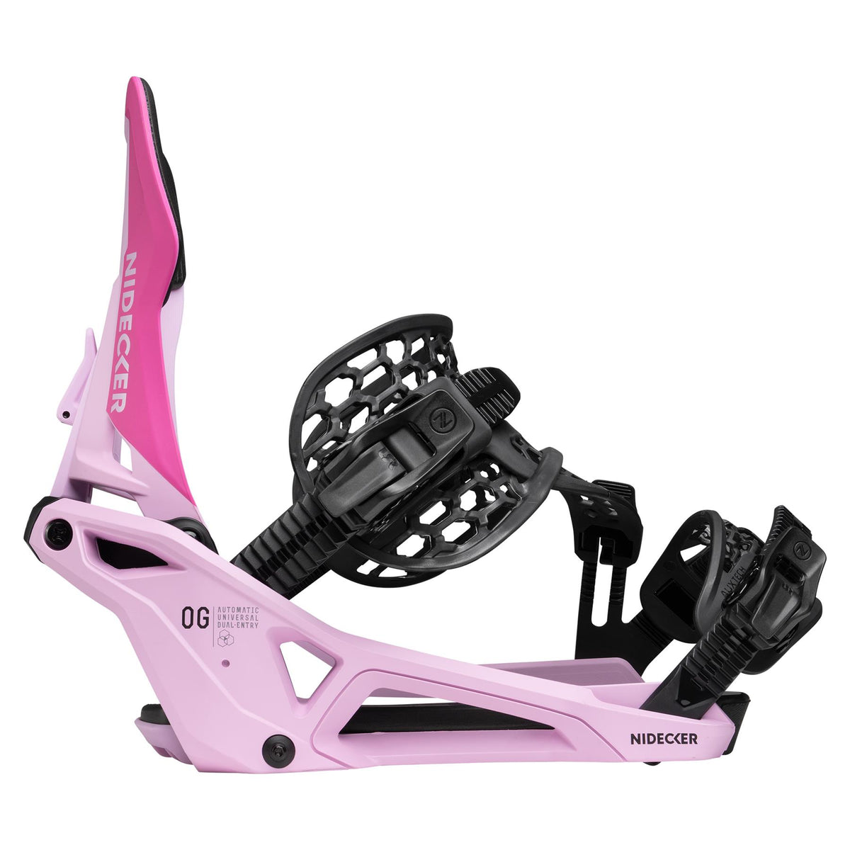 Nidecker Supermatic OG Step-In Snowboard Bindings Milkshake 2027
