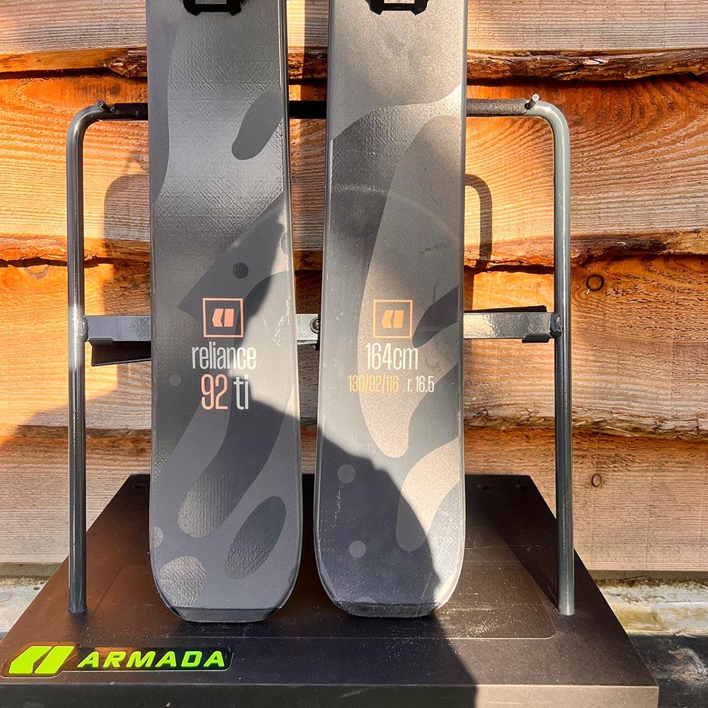 Armada Reliance 92 Ti Ex-Demo Womens Skis + Strive 13 D Bindings 2026 164cm