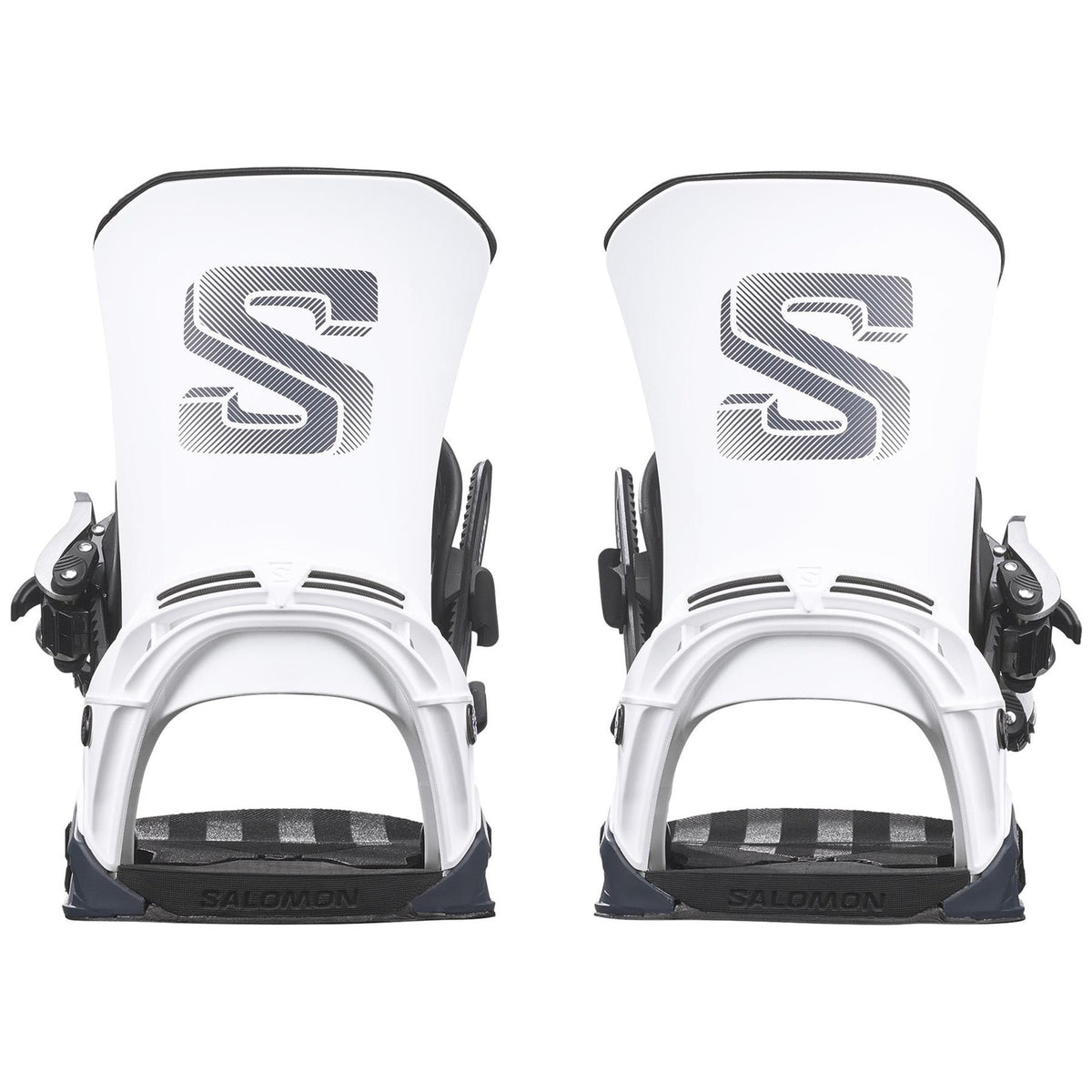 Salomon District Mens Snowboard Bindings White/Navy Blue 2027