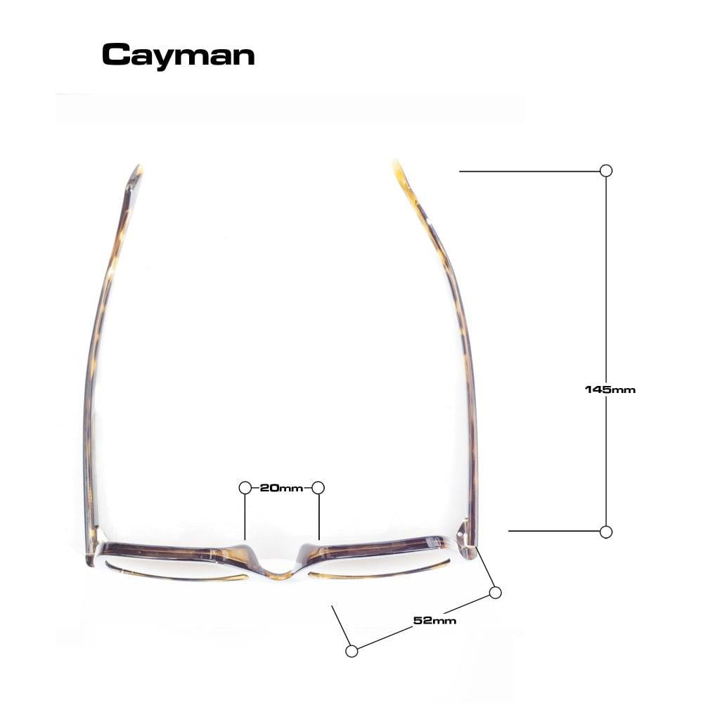 Bloc Cayman Sunglasses Shiny Black - Grey Lens