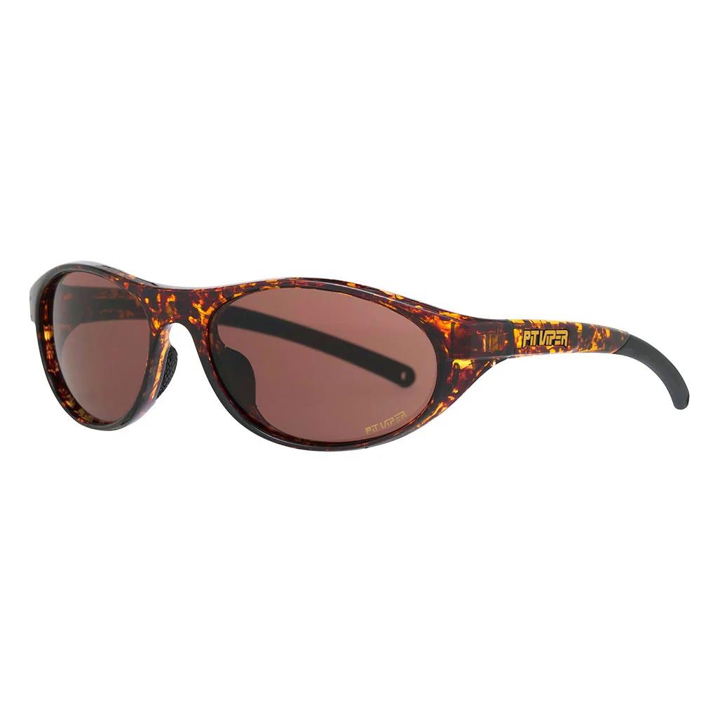 Pit Viper The Hawksbill Altimeter Sunglasses - Brown Lens