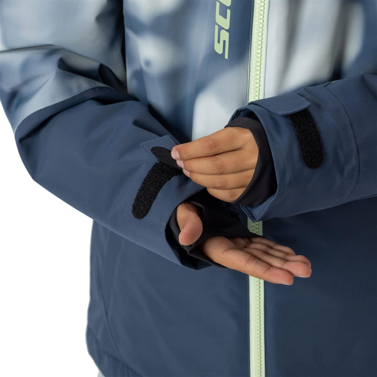 Scott Ultimate Dryo Junior Jacket Duskblue Print / Dusk Blue