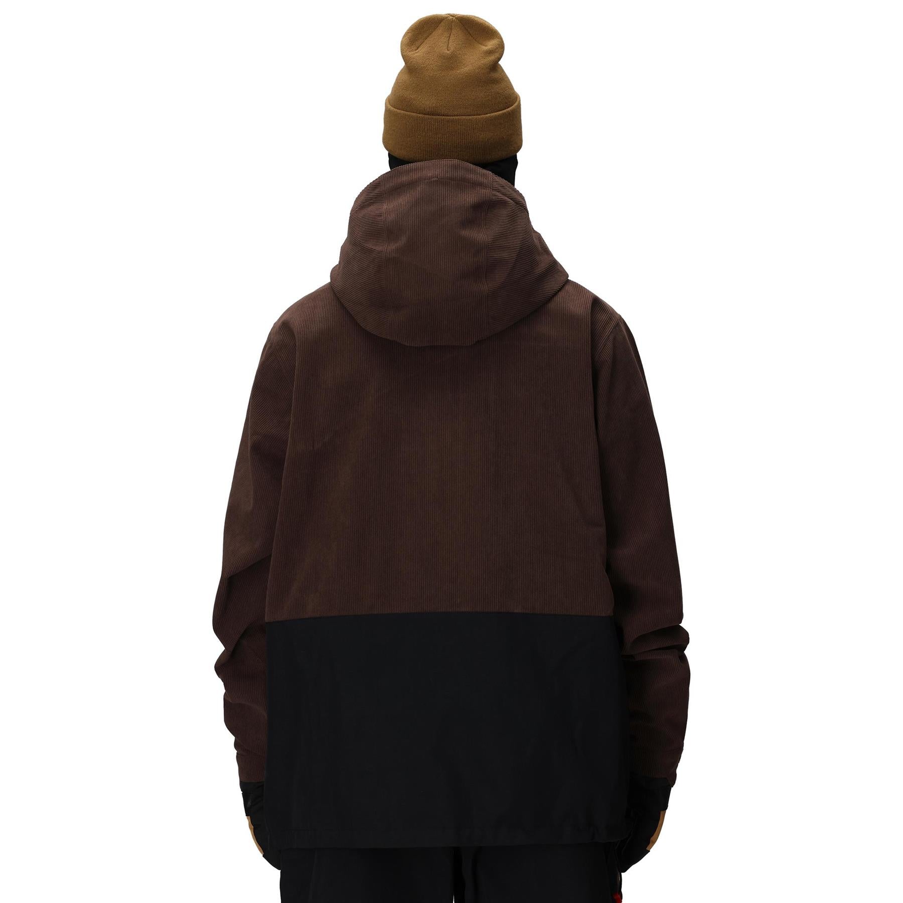 686 Mens Ghost 2.5L Anorak Jacket Coffee Corduroy