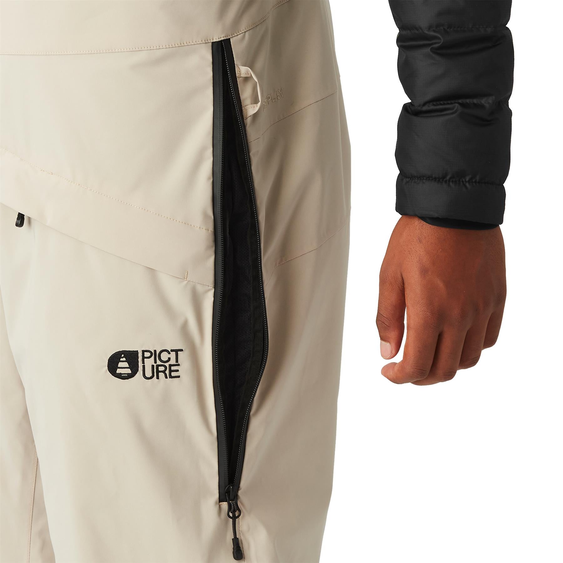 Picture Avening Mens Bib Pants Pure Cashmere