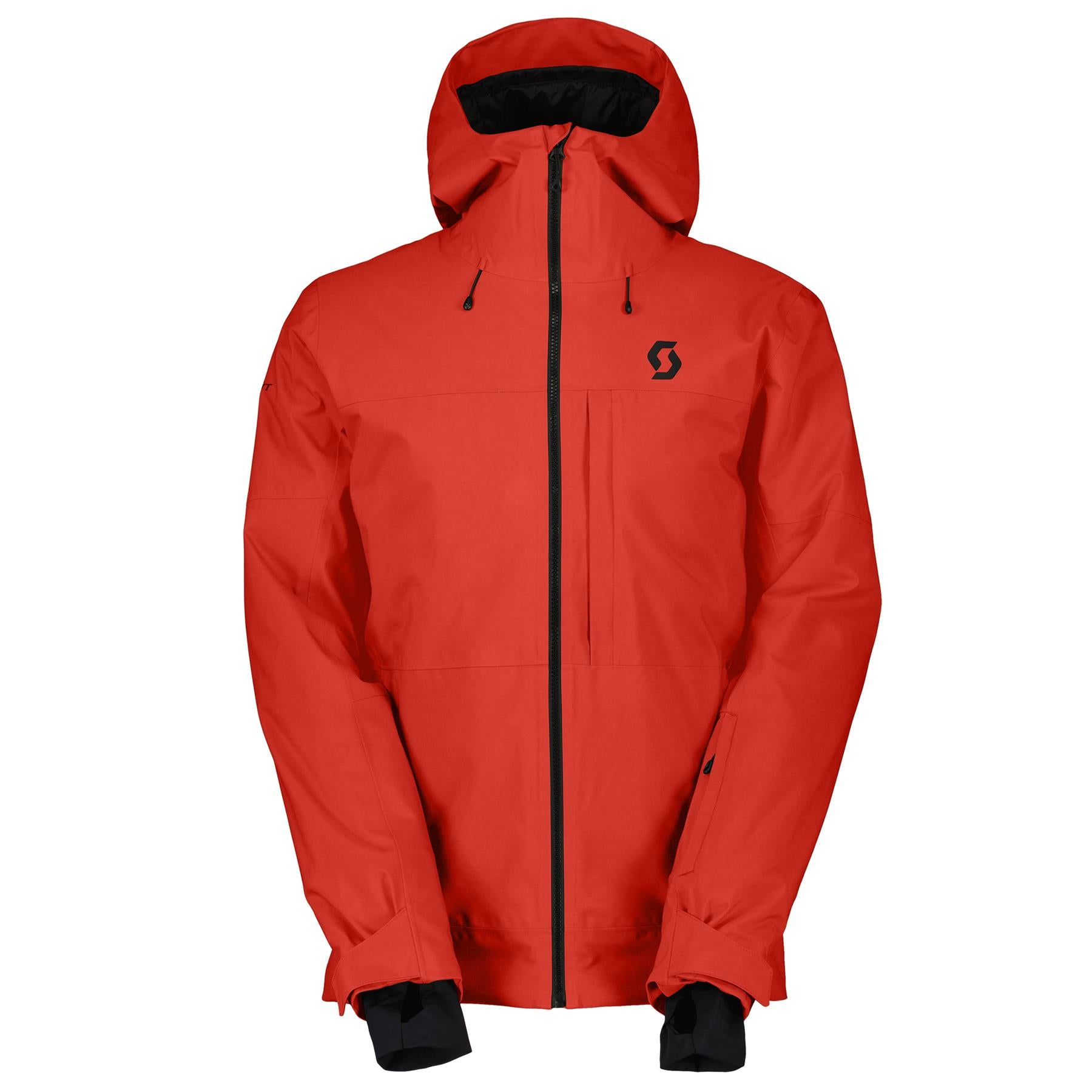 Scott Ultimate Dryo 10 Mens Jacket Turbo Red