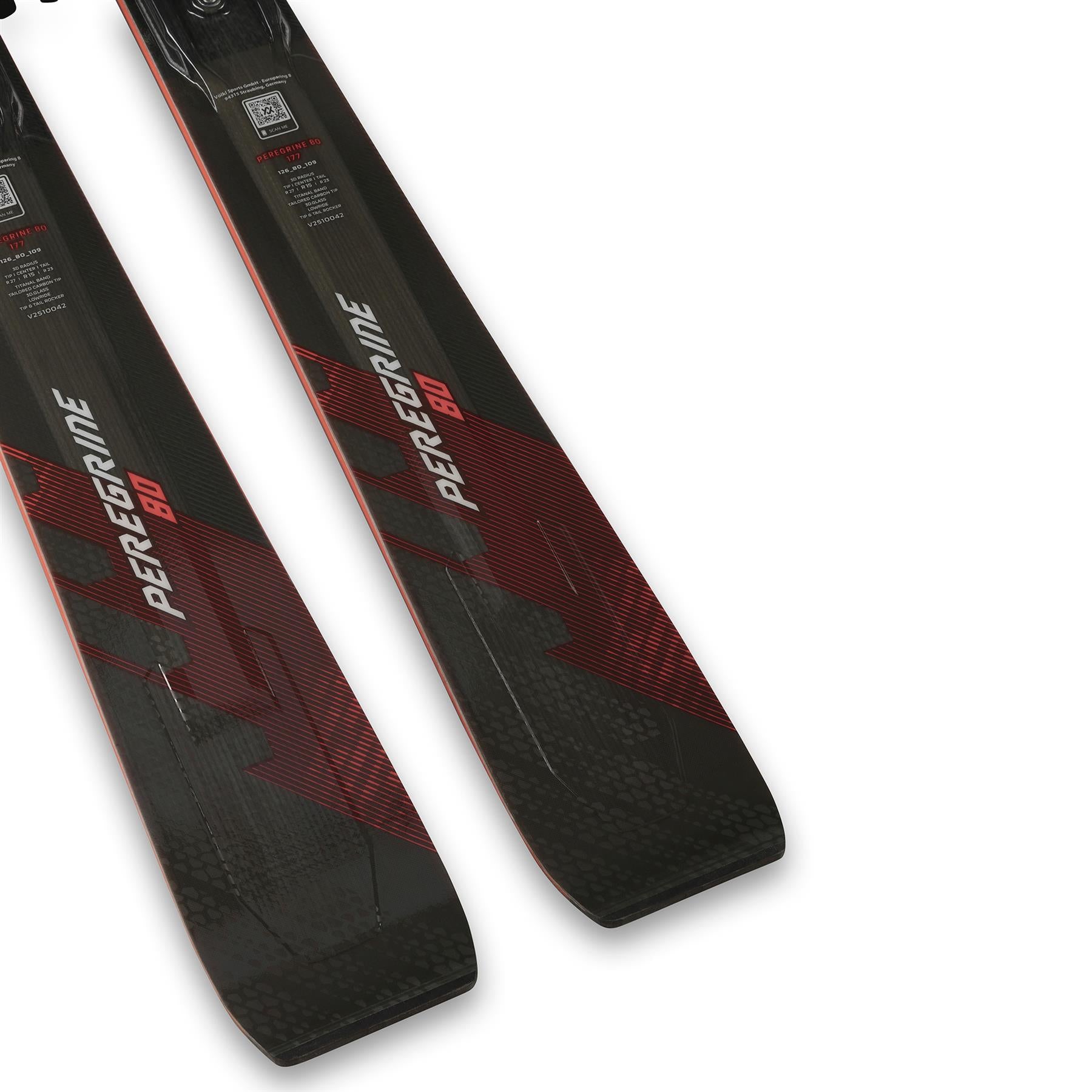 Volkl Peregrine 80 Skis + Marker LR 12 TCX Bindings 2026