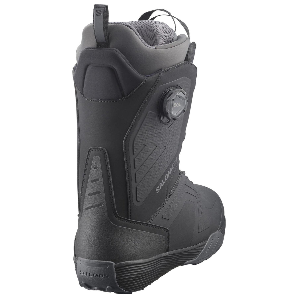 Salomon Dialogue Dual BOA Mens Snowboard Boots Black/Black/Asphalt 2027