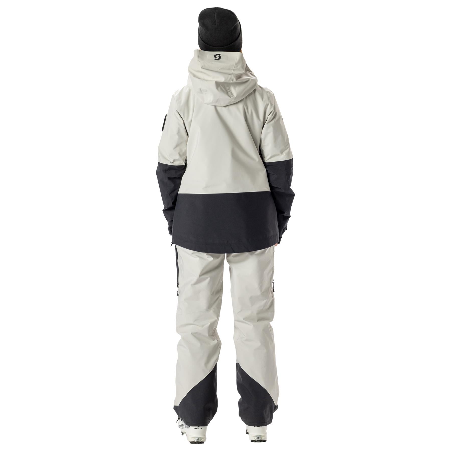 Scott Vertic GTX 2L Primaloft Womens Jacket Dust White / Black
