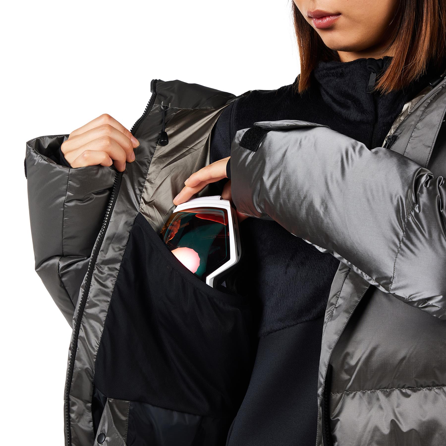 Rossignol Womens Daille Down Jacket Silver