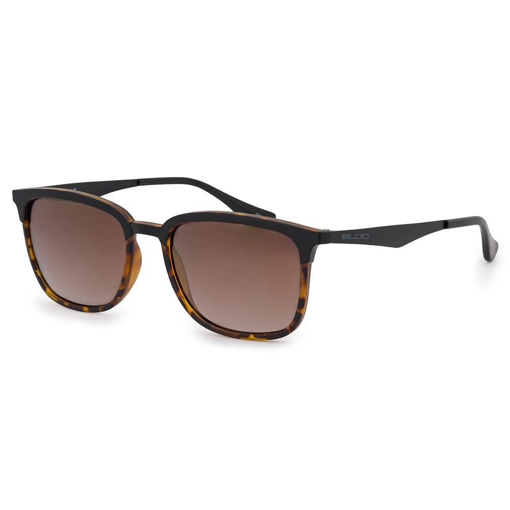 Bloc Monaco Sunglasses Matt Tort Fade - Gold Mirror Lens
