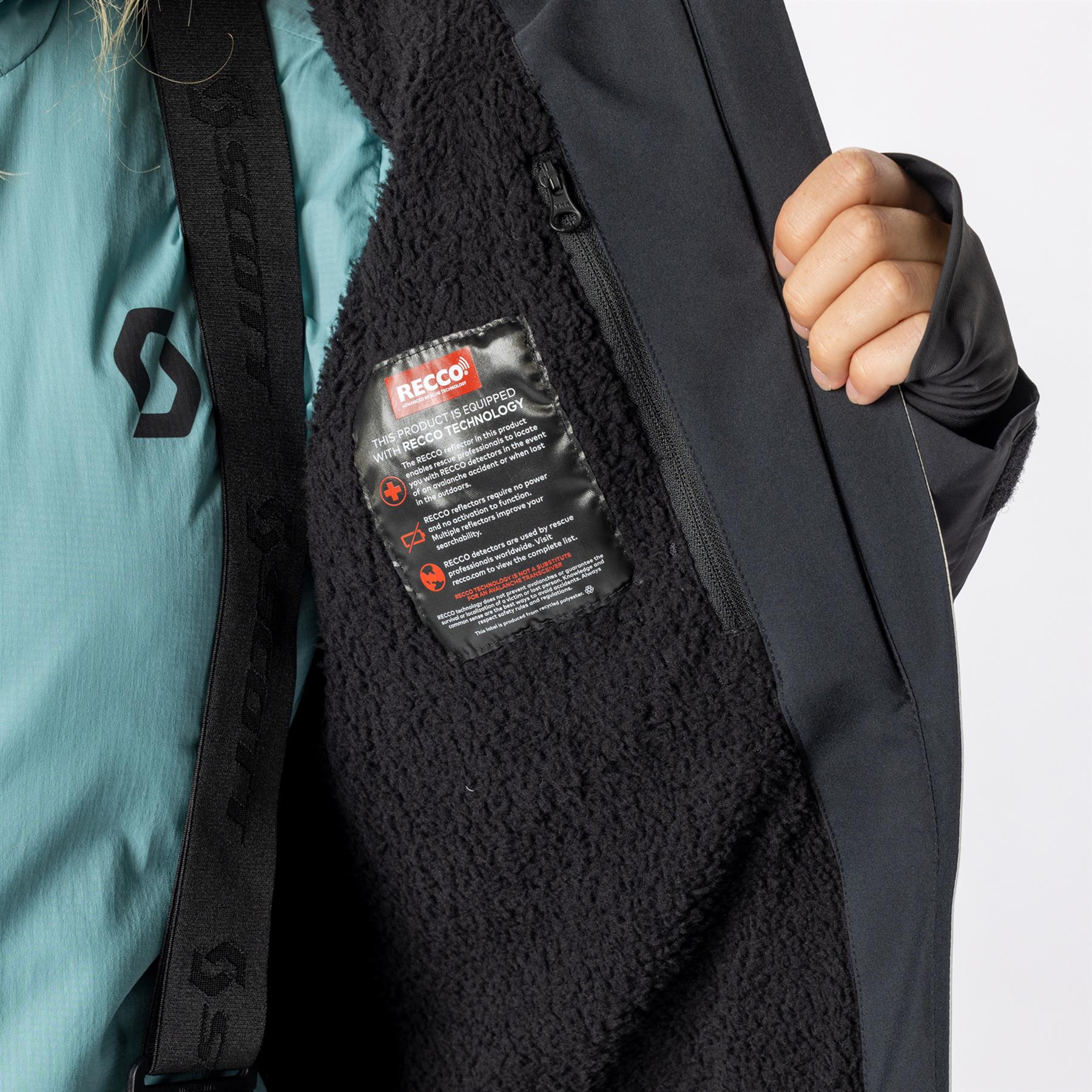 Scott Vertic GTX 2L Primaloft Womens Jacket Dust White / Black