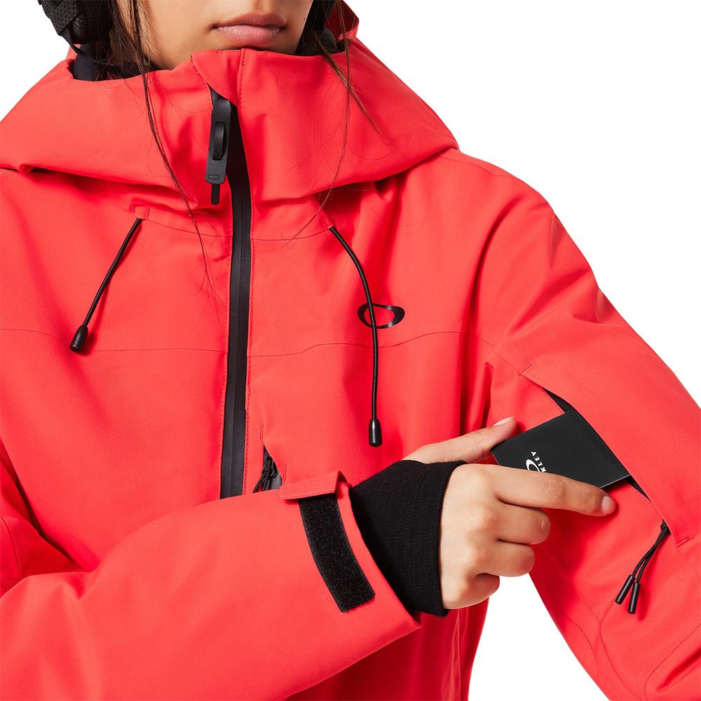 Oakley Canopy Insulated Womens Jacket Hibiscus Red