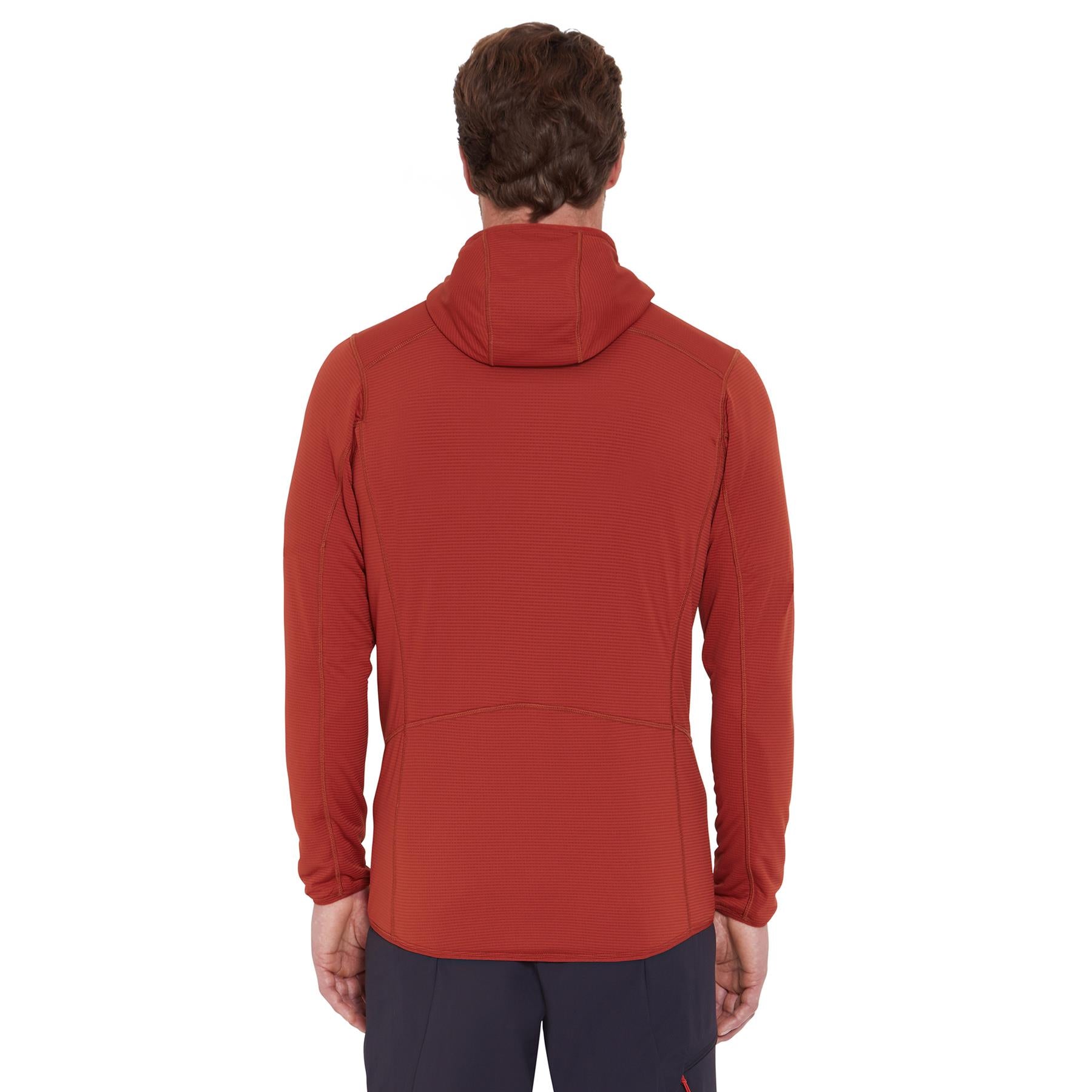 Rab Evolute Mens Mid-Layer Hoody Tuscan Red