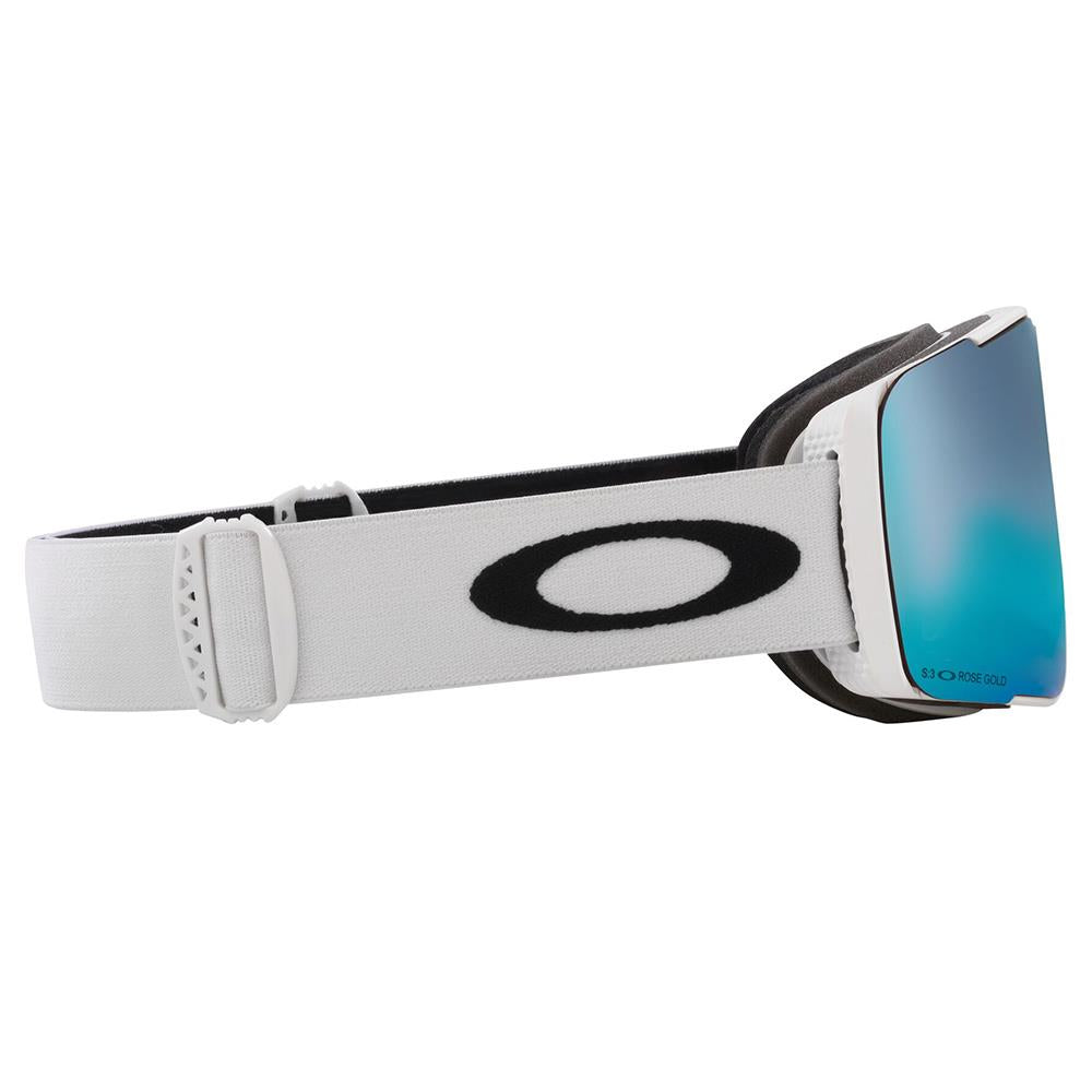 Oakley Line Miner Pro M Goggles Matte White - Prizm Sapphire + Prizm Iced Lens