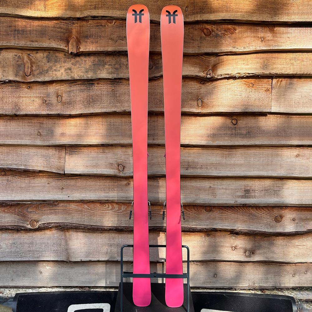 Faction Dancer 79 Ex-Hire Skis Pink + Salomon Strive 11 GW Bindings 2026 166cm