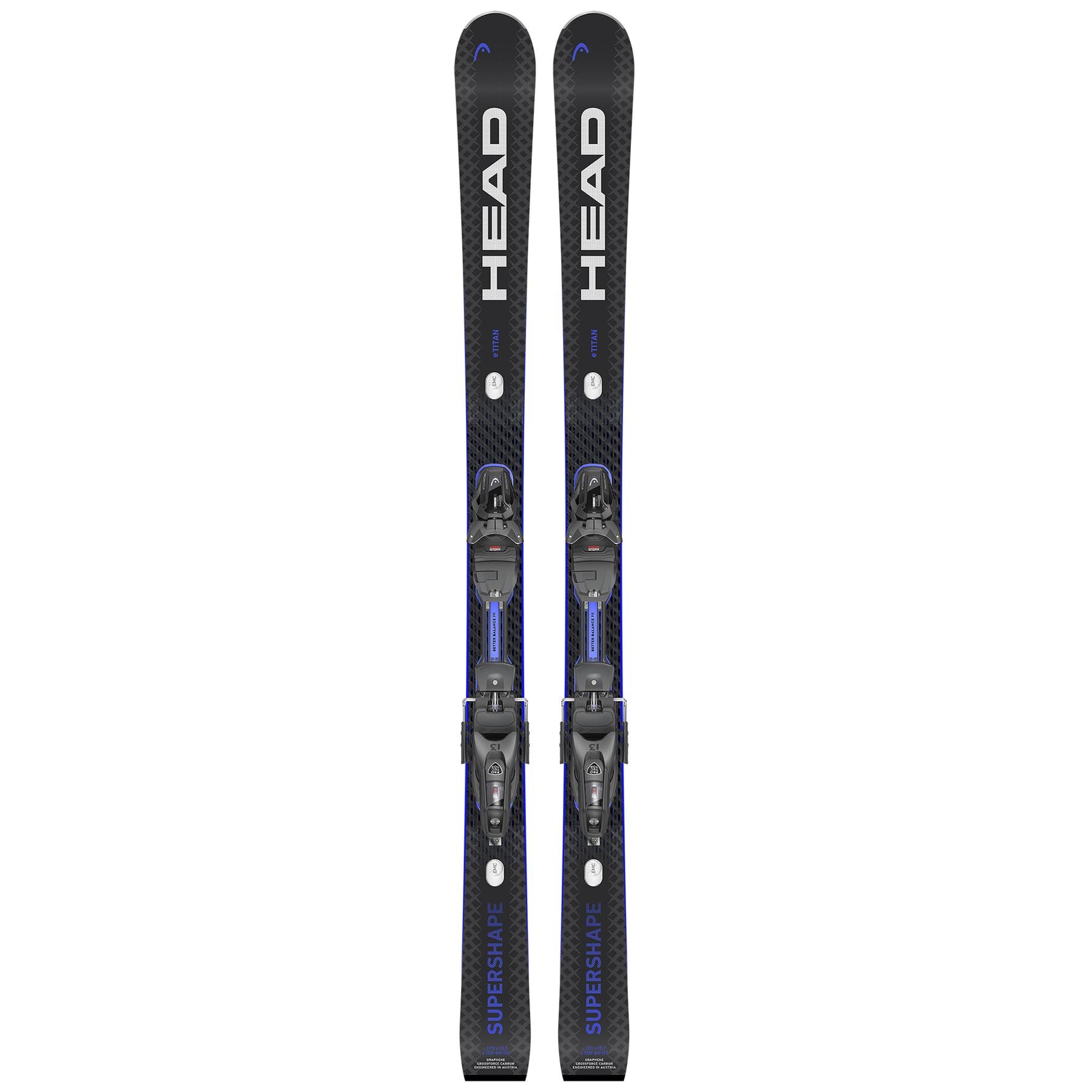 Head Supershape e-Titan Skis + Protector PR13 GW Bindings 2026