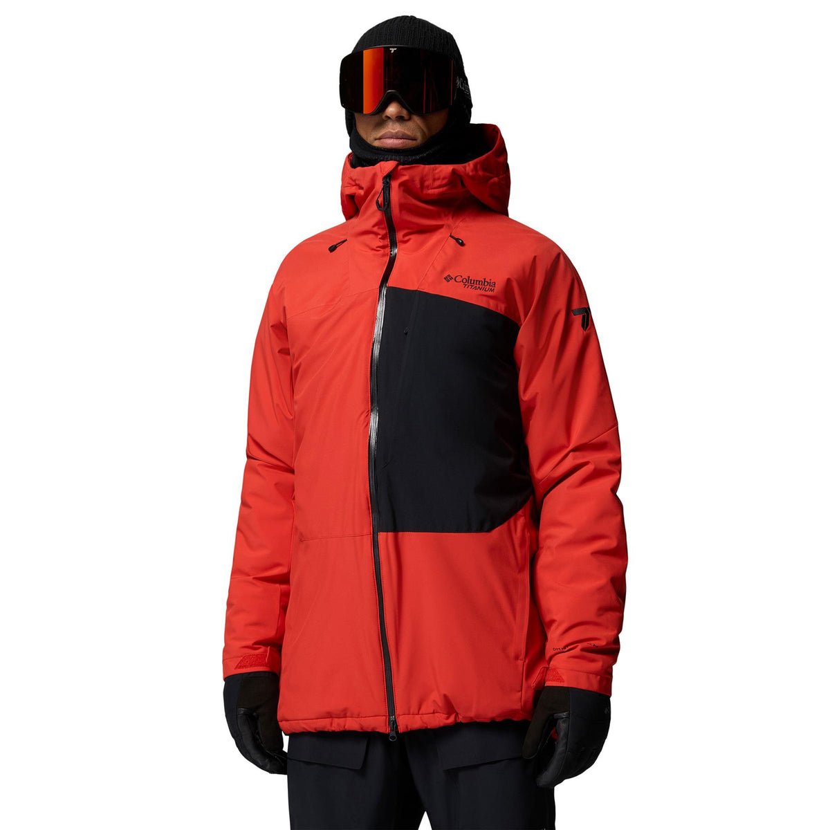 Columbia Winter District III Mens Jacket Super Sonic / Black