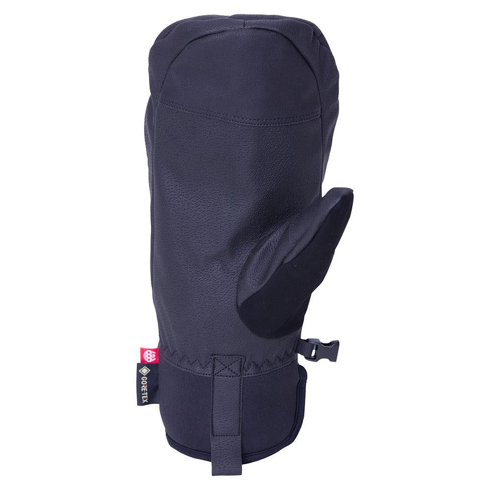 686 Mens GORE-TEX Linear Under Cuff Mitts Charcoal