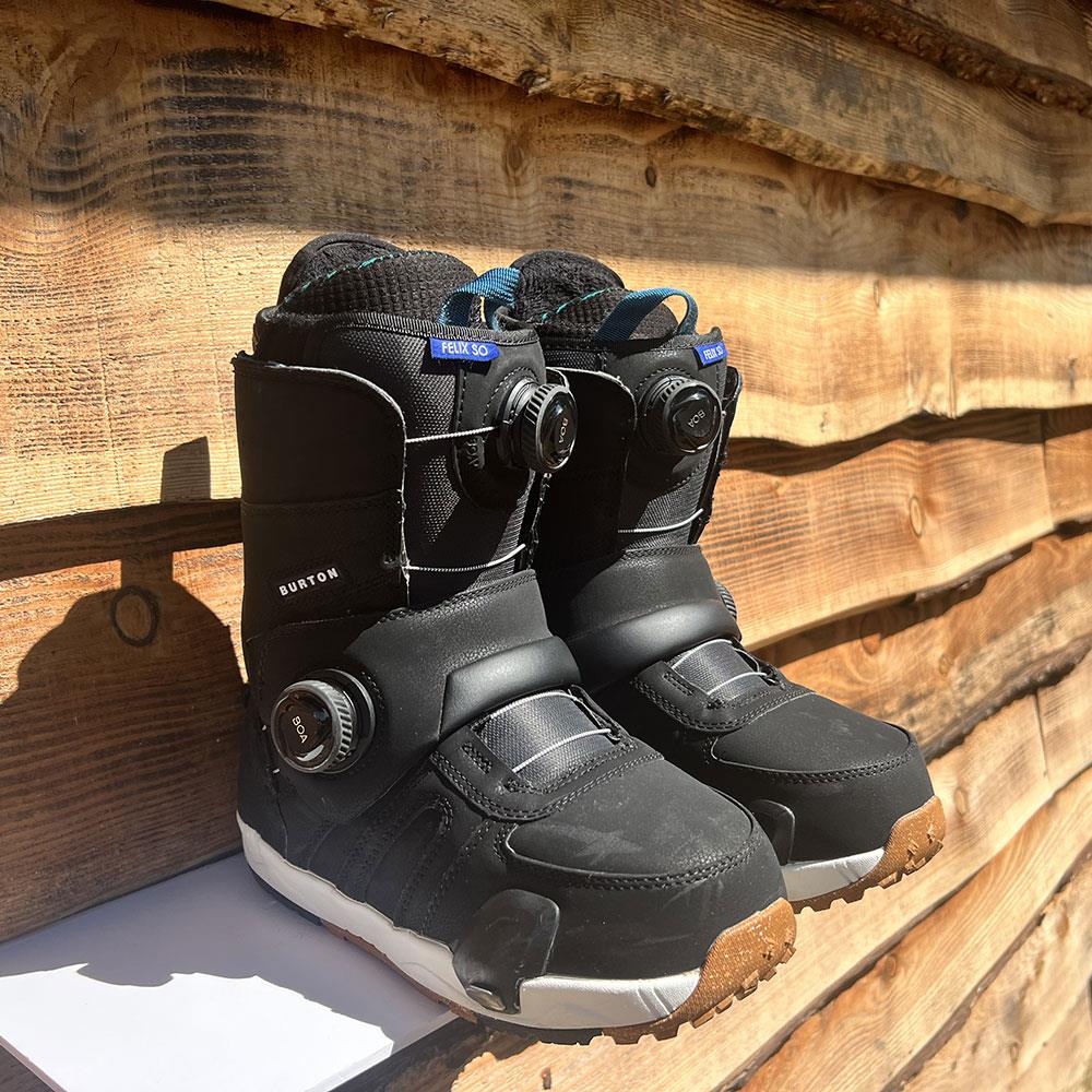 Burton Felix Step On BOA Ex-Demo Womens Snowboard Boots Black UK7