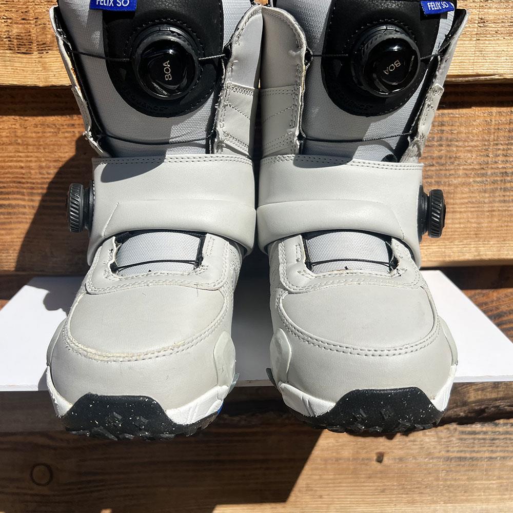 Burton Felix Step On BOA Ex-Demo Womens Snowboard Boots Grey UK5